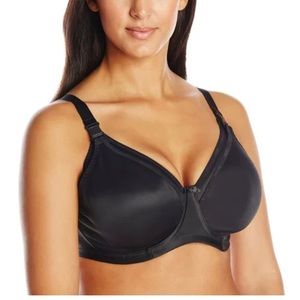 Elomi Smoothing Underwire Nursing Bra, Black, 36H (UK)/36K (US)